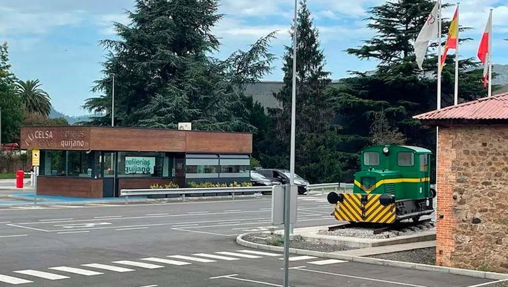 Entrada de la GSW en Santander, perteneciente al Grupo Celsa