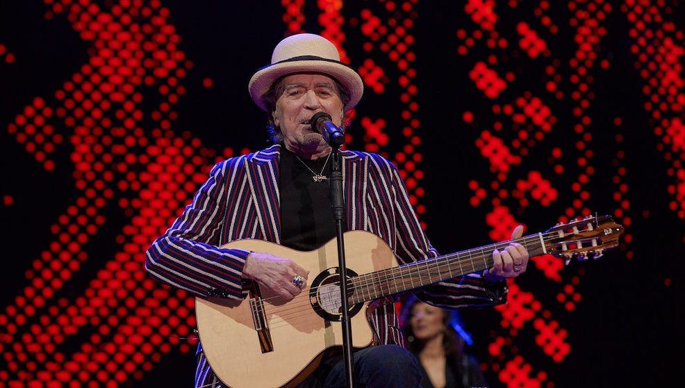 Joaquín Sabina en su concierto en Torrelavega