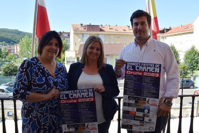 Presentación de la porgramación para las Fiestas del Carmen en Oruña de Piélagos