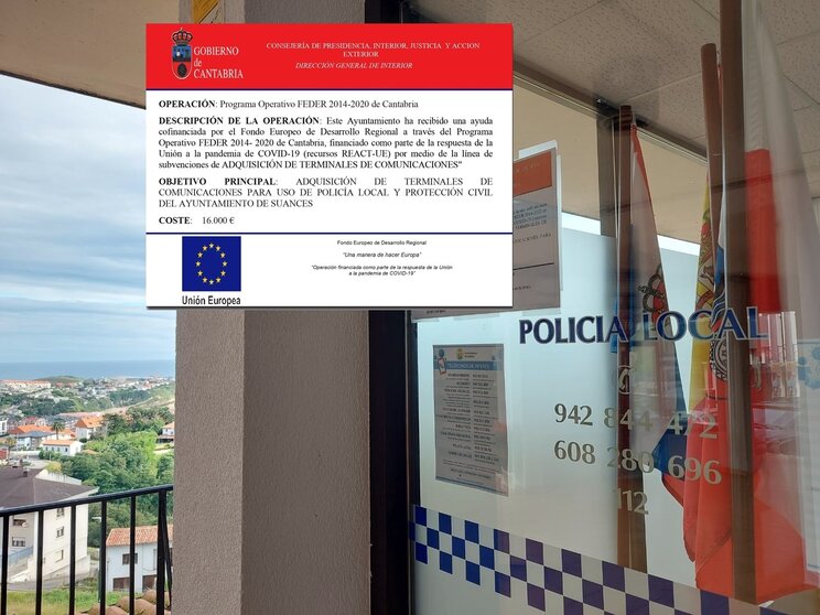 Sede de la Policía Local de Suances