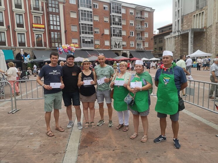 Ganadores del Concurso de Tortillas de La Patrona, en Torrelavega