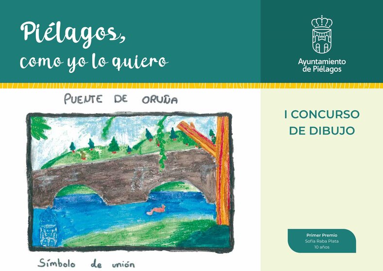 Ganador del concurso de dibujo para el calendario de Piélagos