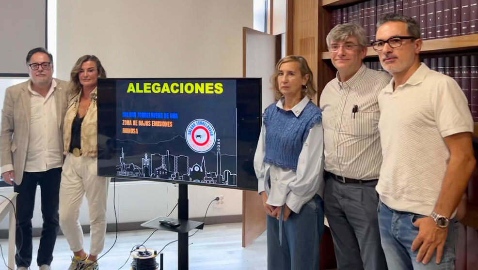 La Plataforma 'Salvar Torrelavega de una ZBE ruinosa' presenta sus alegaciones