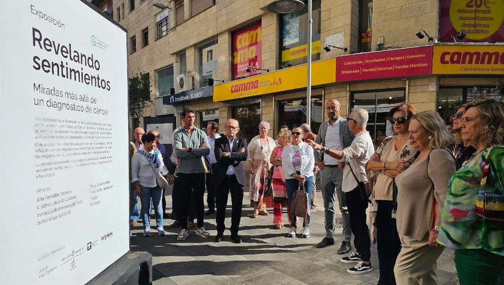  Inauguración de la muestra 'Revelando sentimientos. Miradas más allá de un diagnóstico de cáncer'