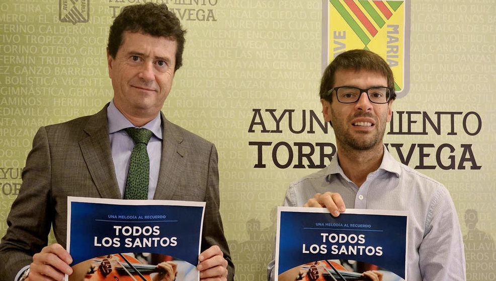 Gonzalo Trugeda y Borja Sainz presentan la sexta ediciÃ³n de 'Una melodÃ­a para el recuerdo' AYUNTAMIENTO DE TORRELAVEGA 30:10:2023