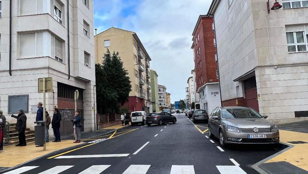 Calle Calderón de la Barca remodelada