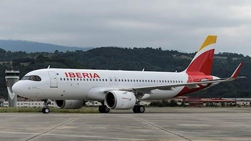 Avión de Iberia