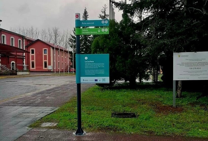 Nueva señalética turística de Torrelavega