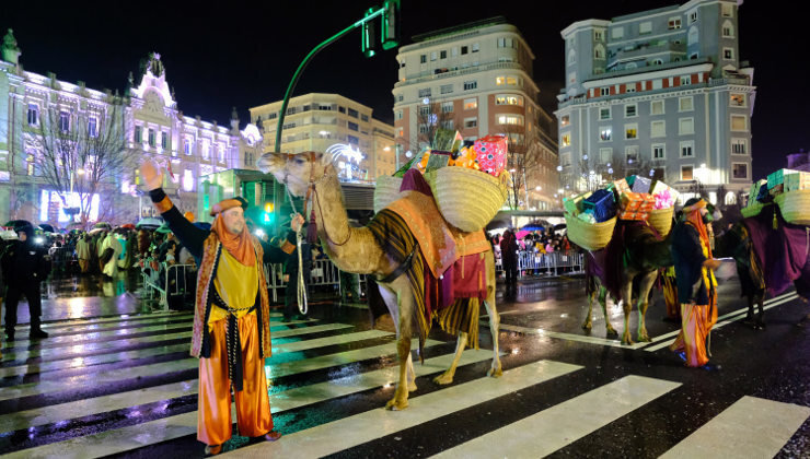 Cabalgata de Reyes en Santander