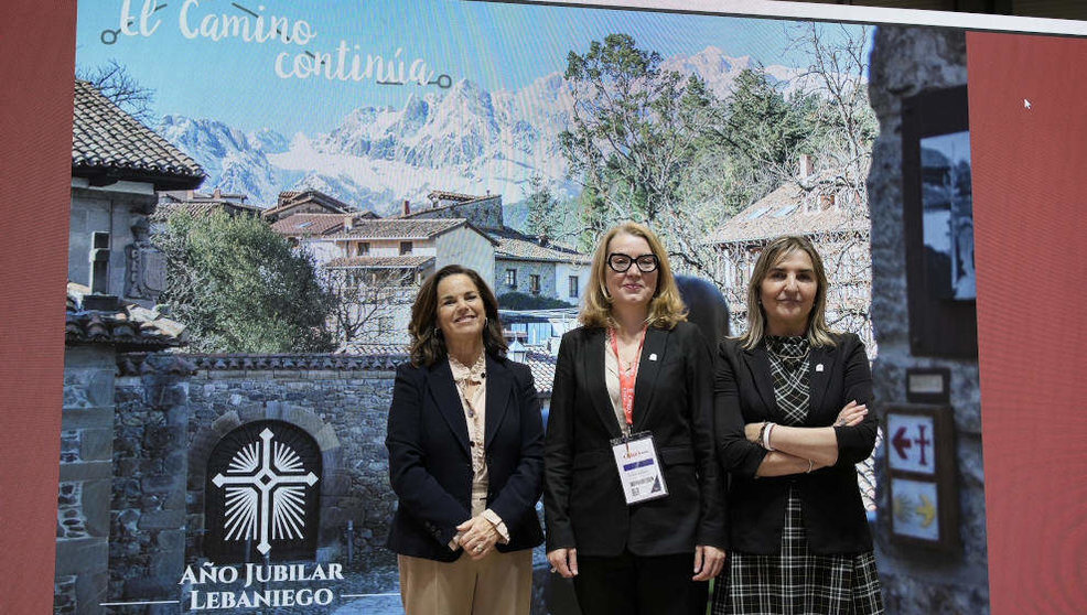 La consejera de Turismo, Eva Guillermina Fernández, en Fitur