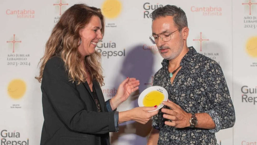 'Kuman' fue uno de los Soletes que recibió su galardón físico en la última presentación, en Santander | Foto- Sofía Moro : Guía Repsol