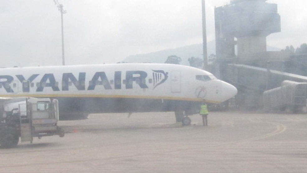 Niebla en el aeropuerto de Santander