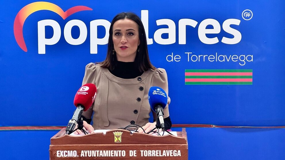 La concejala del PP de Torrelavega Lucía Montes