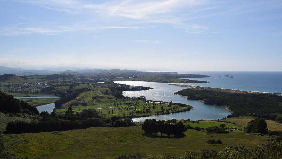 Vista desde la Picota, en Piélagos