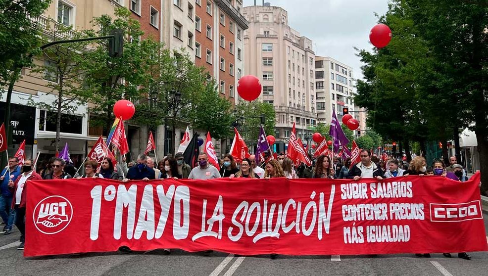 Manifestación del 1 de mayo de 2022