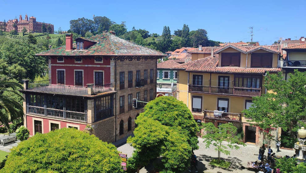 Vista aérea de Comillas