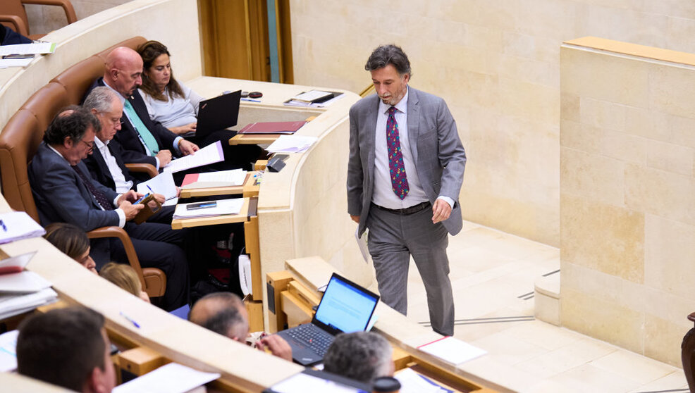 El diputado de Vox en el Parlamento de Cantabria, Cristóbal Palacio