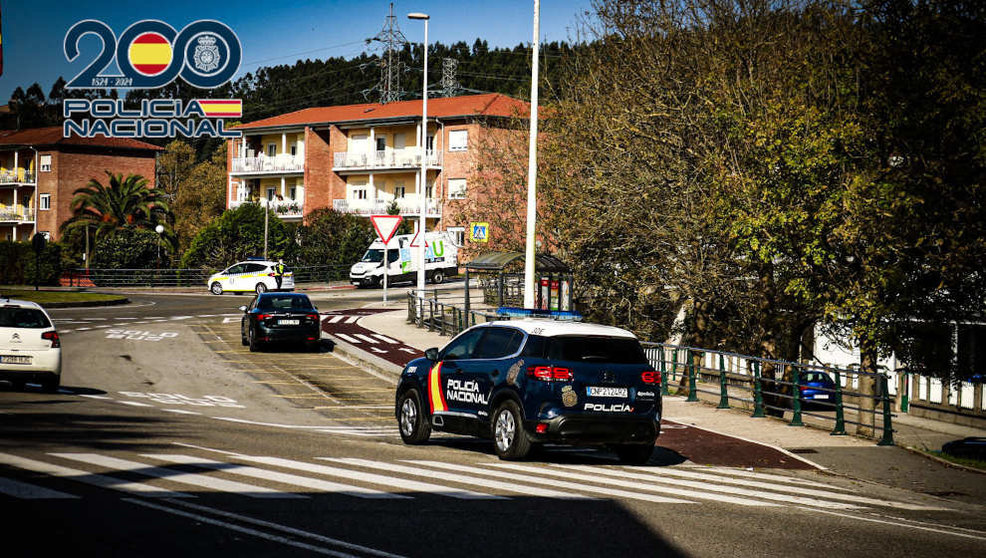 Vehículo de la Policía Nacional