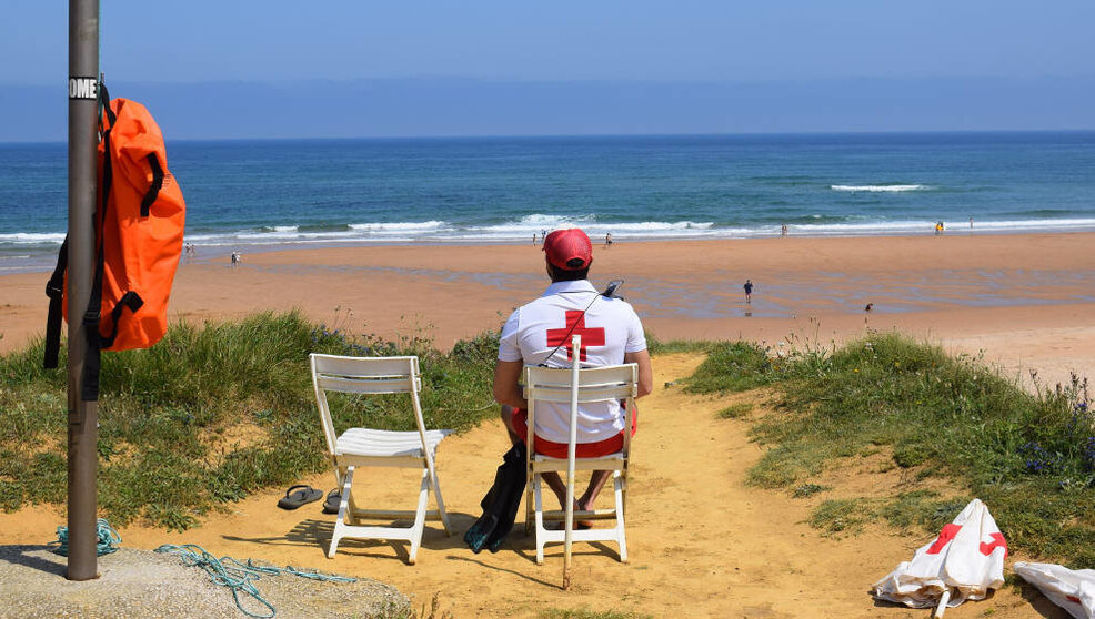 Servicio de salvamento en playas