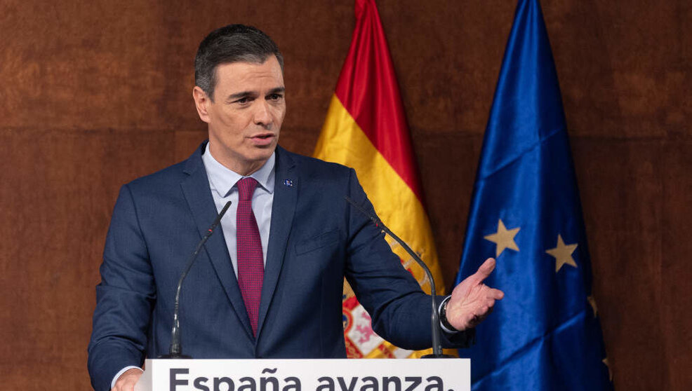 El presidente de España, Pedro Sánchez