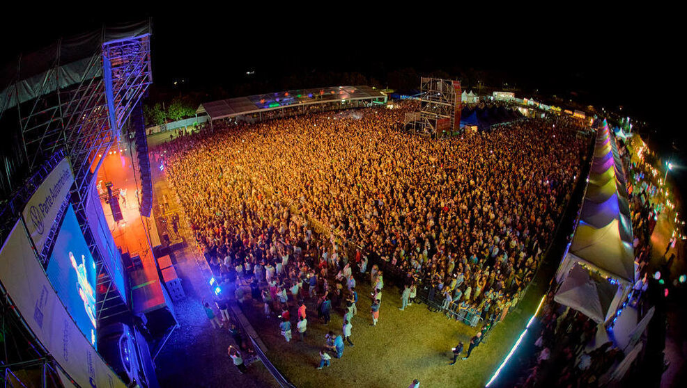 Concierto en la campa de La Magdalena