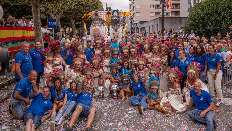 'Mandala', carroza ganadora de la Gala Floral