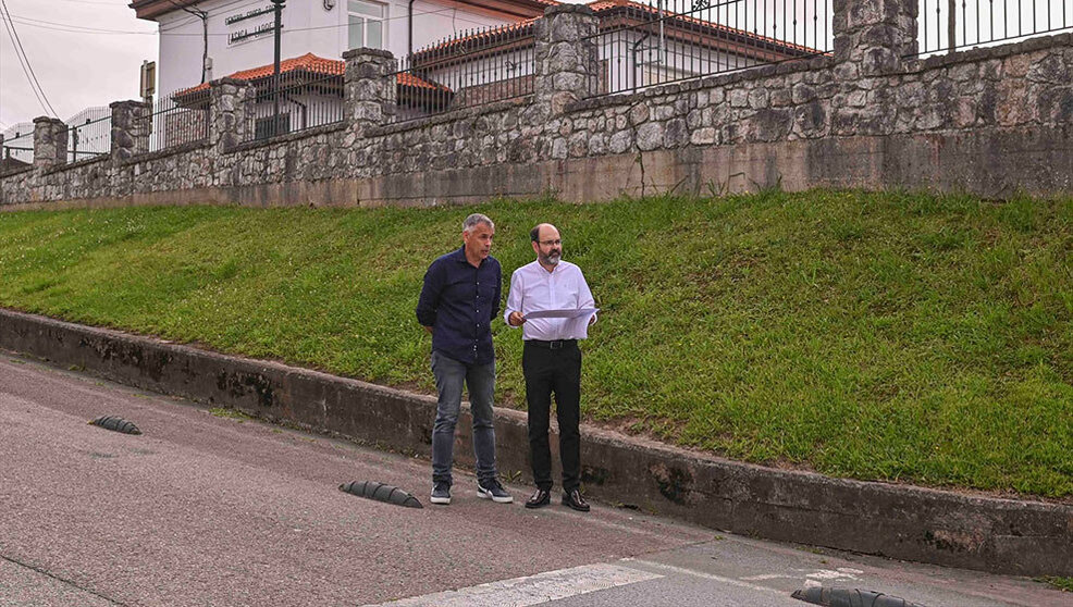 La carretera junto al centro cívico de Viérnoles tendrá una acera - AYUNTAMIENTO