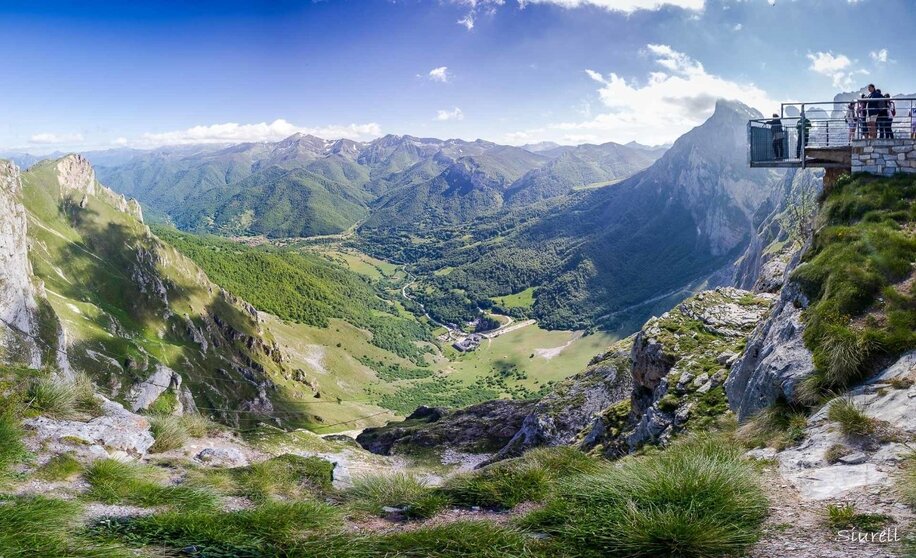 Mirador del Cable, en Fuente Dé