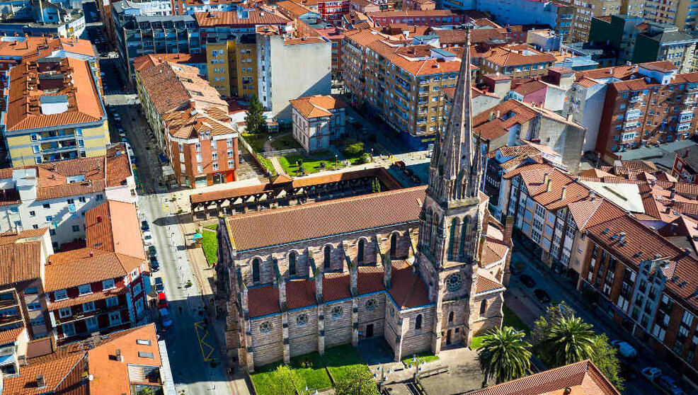 Vista aérea de Torrelavega