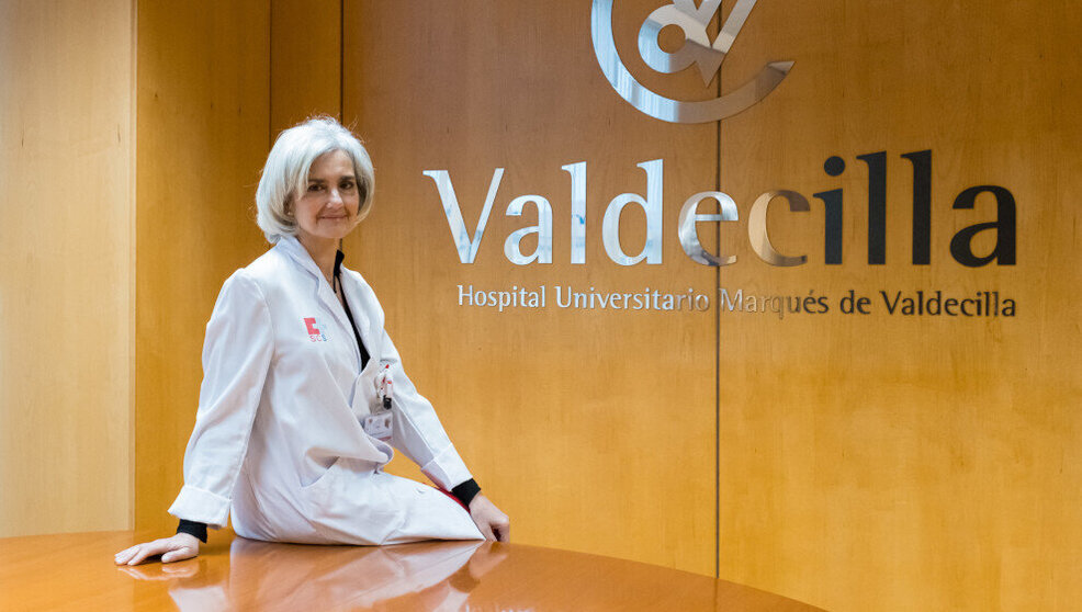 María Dolores Acón, directora gerente del Hospital Valdecilla