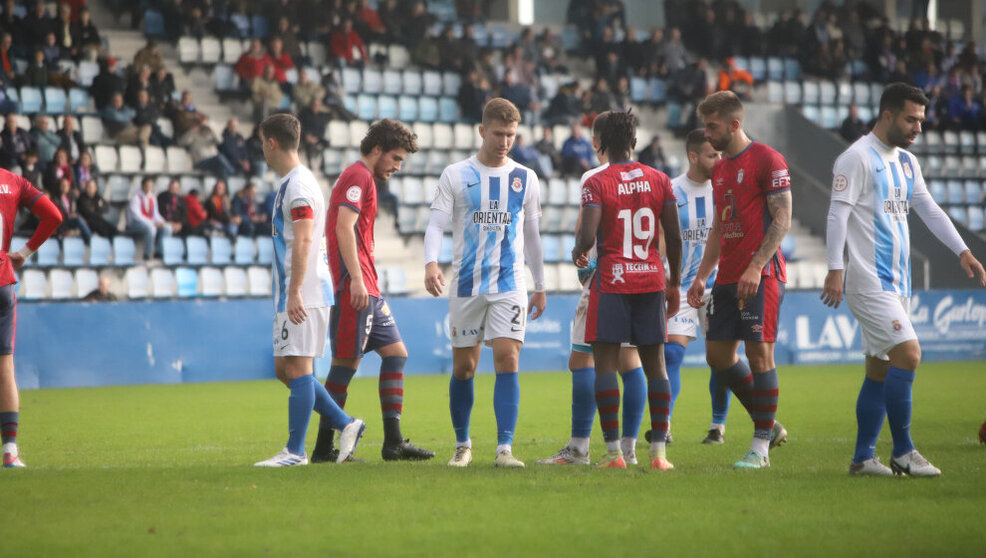 Los blanquiazules no pudieron sumar ante el Real Ávila | Foto- RS Gimnástica