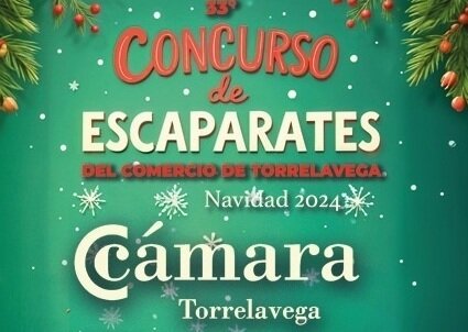 Cartel del Concurso de Escaparates de Torrelavega