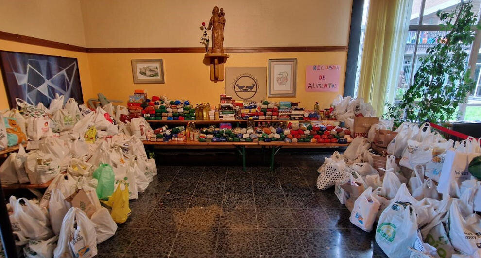 Recogida de alimentos en el Colegio