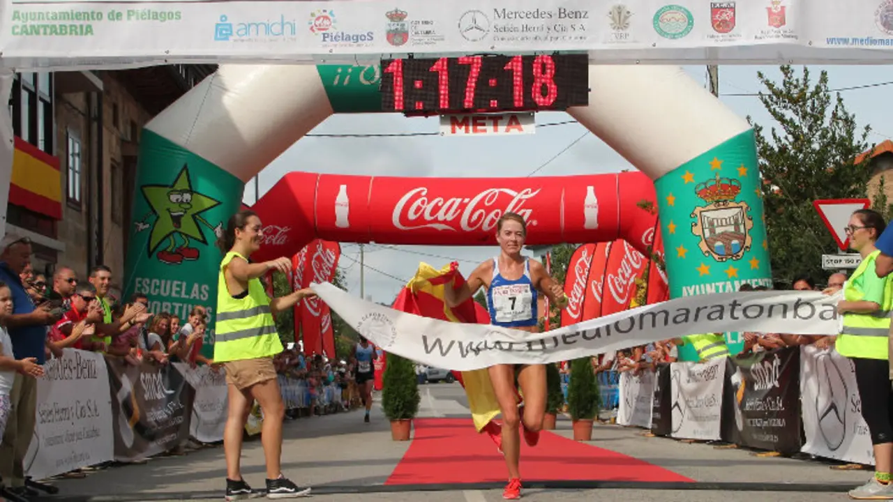 Irene Peláez, ganadora entre las féminas