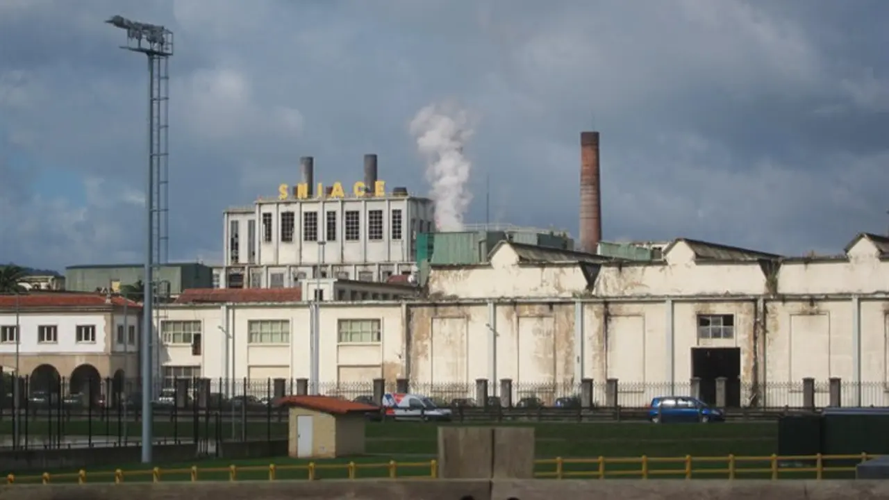 Fábrica de Sniace en Torrelavega