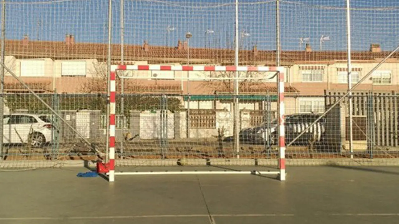 El niño ejercía de portero en un partido de fútbol sala