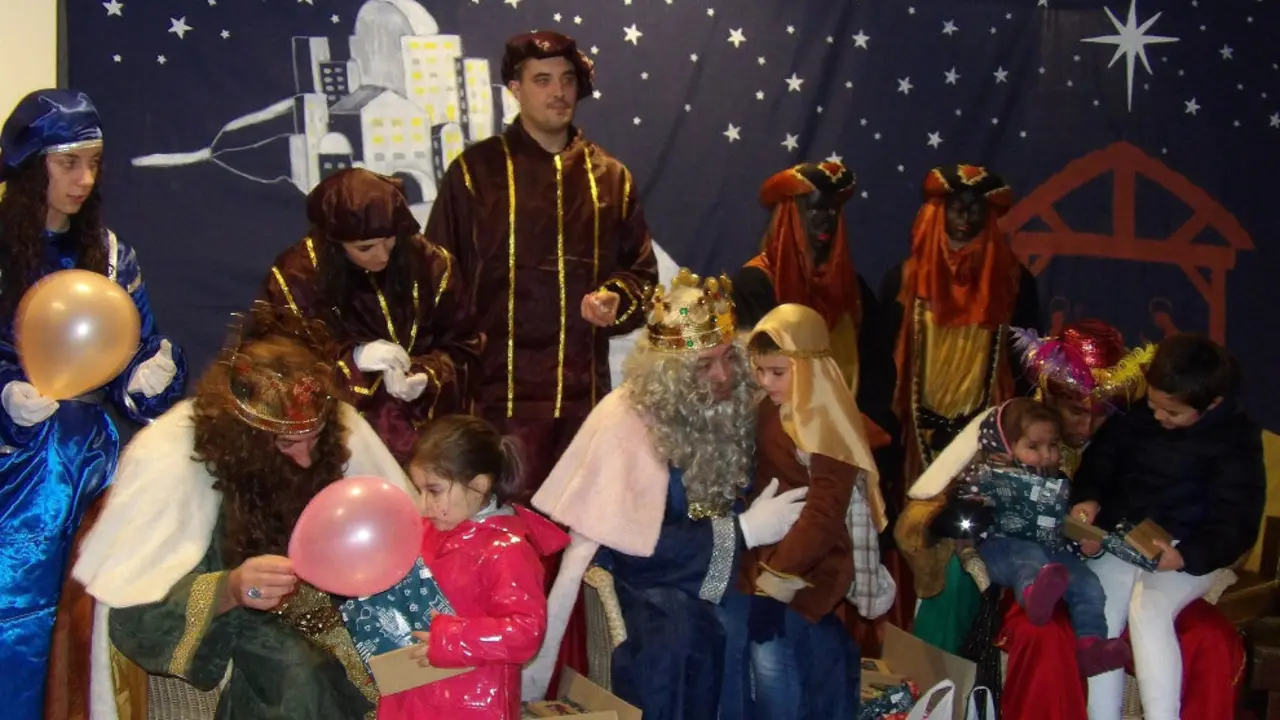 Los Reyes Magos, en Suances