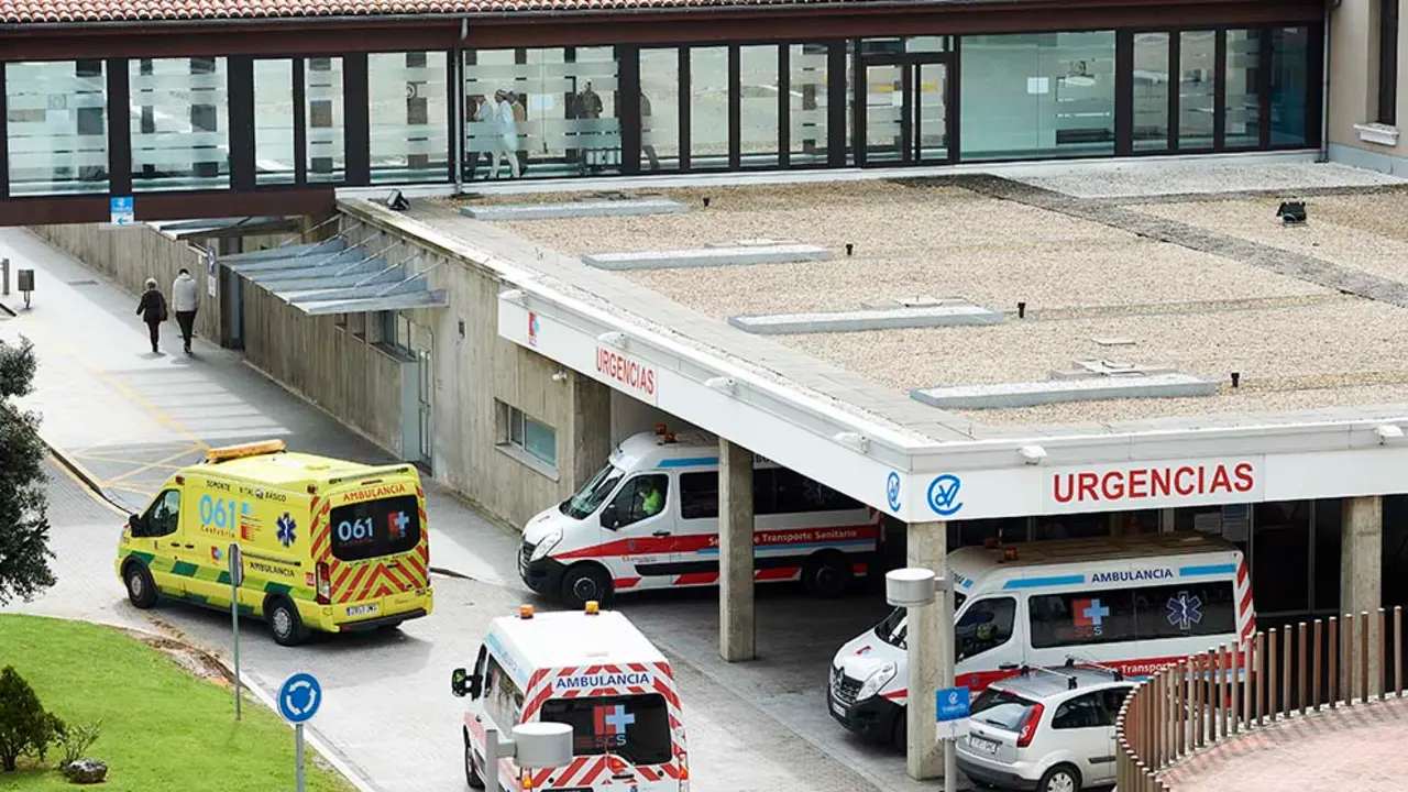 Aparcamiento de Urgencias del Hospital Universitario Marqués de Valdecilla