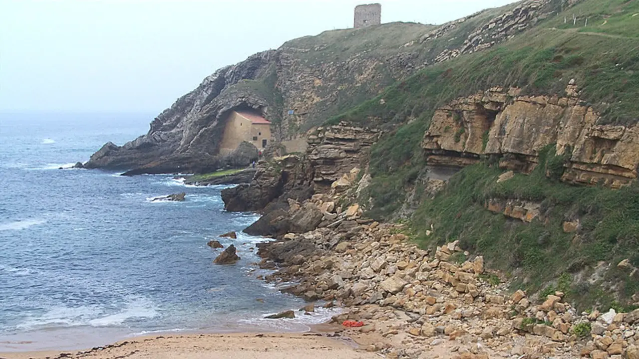 Playa de Santa Justa, en Ubiarco