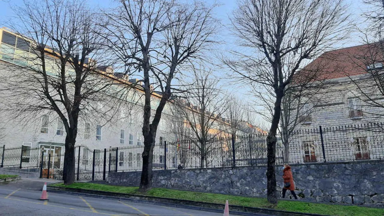 Exterior del complejo judicial Salesas, sede de la Audiencia Provincial de Cantabria