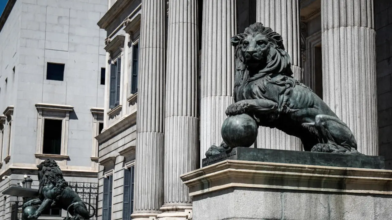 Fachada del Congreso de los Diputados