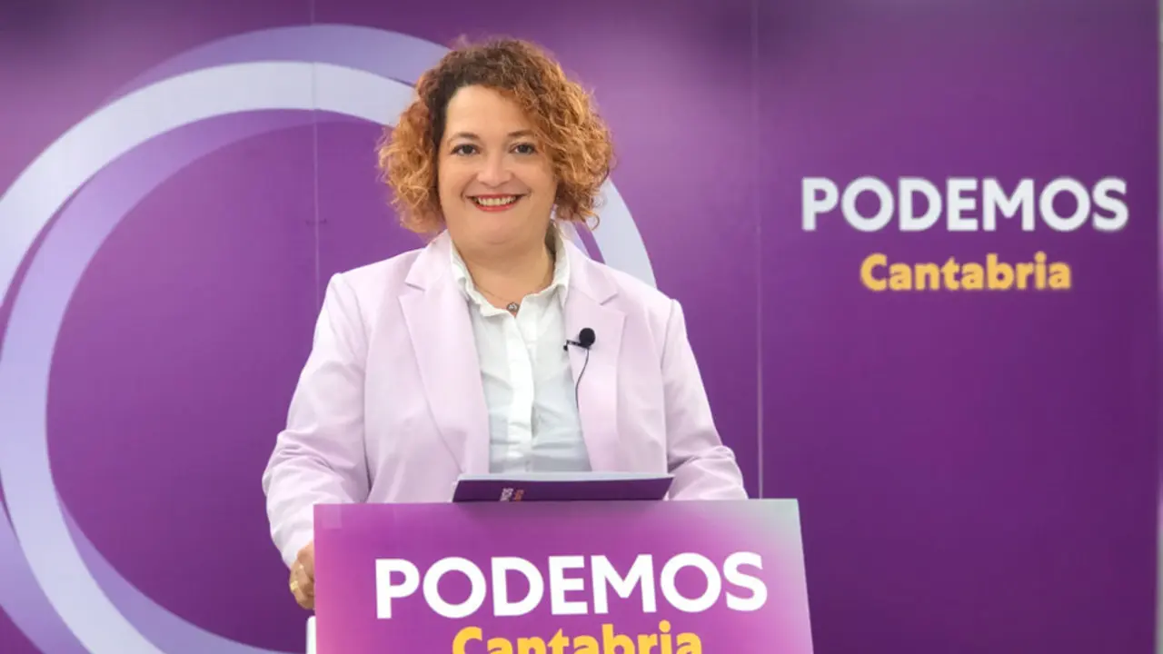 Mercedes González, coordinadora de Podemos Cantabria