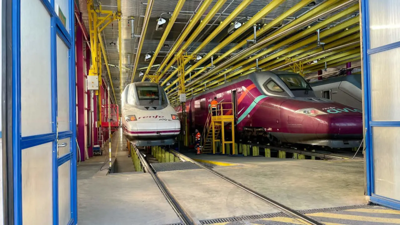 Taller de trenes de Renfe