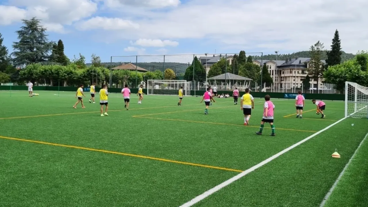 Escuela de Fútbol Piélagos. Foto| Archivo