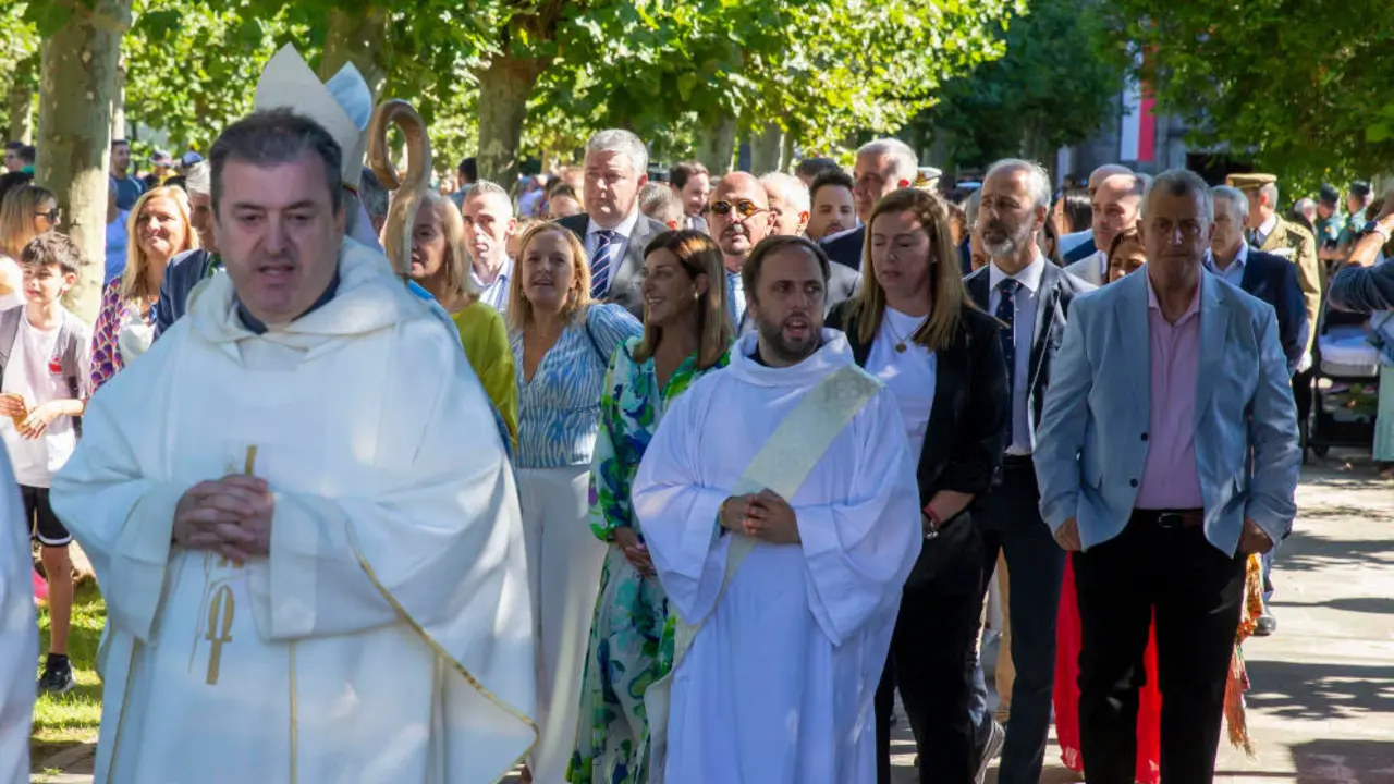 La presidenta de Cantabria, María José Sáenz de Buruaga, asiste a la festividad de la Virgen Bien Aparecida