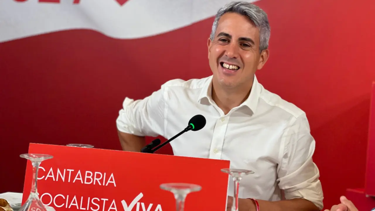 El secretario general del PSOE de Cantabria, Pablo Zuloaga