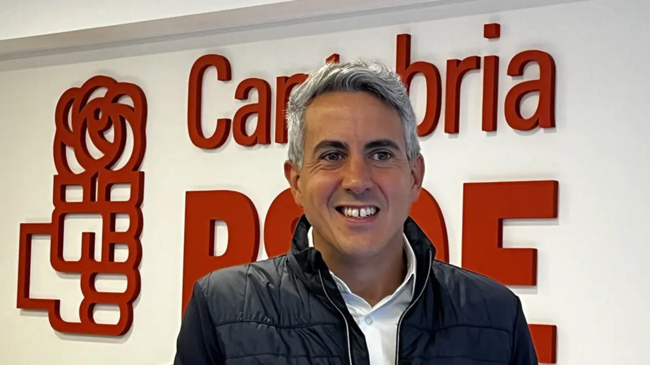 El secretario general del PSOE de Cantabria, Pablo Zuloaga, registra su candidatura