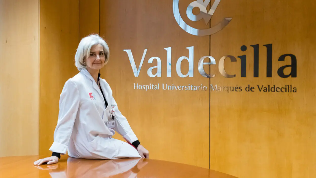 María Dolores Acón, directora gerente del Hospital Valdecilla