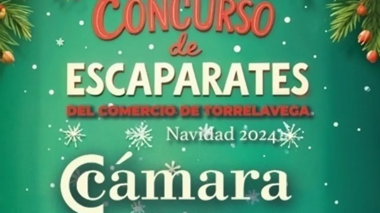 Cartel del Concurso de Escaparates de Torrelavega