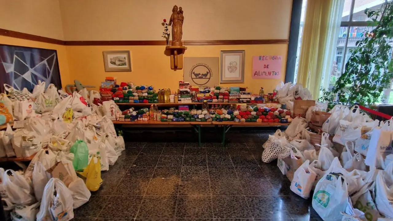 Recogida de alimentos en el Colegio